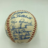 1969 Chicago Cubs Team Signed Vintage National League Baseball Ernie Banks JSA