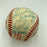 Beautiful 1984 Detroit Tigers World Series Champs Team Signed W.S. Baseball JSA