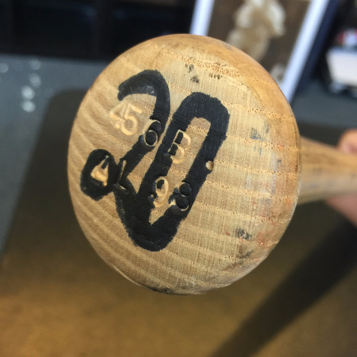 Rare 1998 Jorge Posada ALDS Playoffs Game Used Rawlings Baseball Bat PSA DNA COA