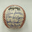 Hall Of Fame Multi Signed Baseball 30 Sigs Ernie Banks Mike Schmidt  JSA COA