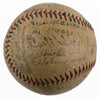1933 New York Giants World Series Champs Team Signed Baseball Mel Ott JSA COA