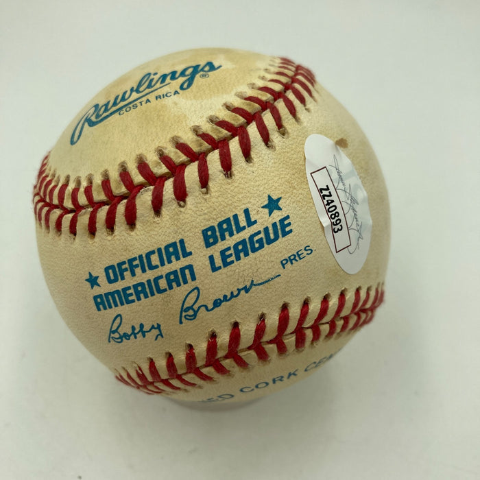 Ted Williams Signed Official American League Baseball JSA COA