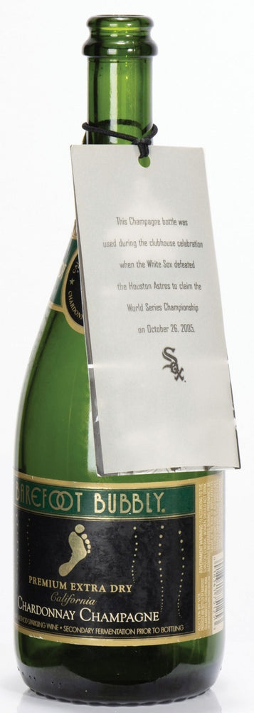 2005 Chicago White Sox World Series Clubhouse Celebration Champagne Bottle