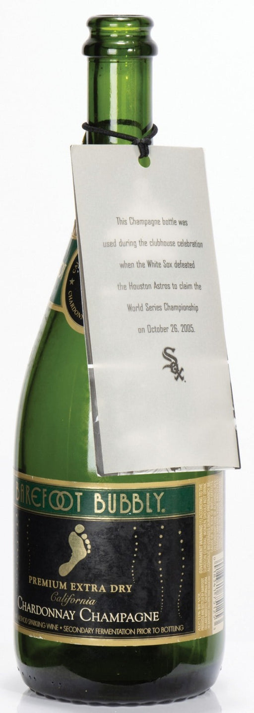 2005 Chicago White Sox World Series Clubhouse Celebration Champagne Bottle