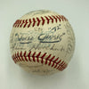 1972 Oakland A's Athletics World Series Champs Team Signed Baseball JSA COA