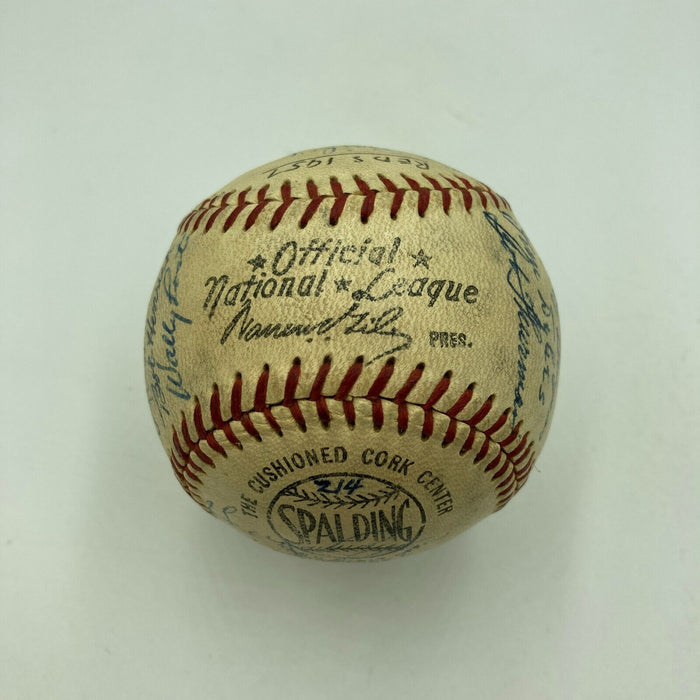 The Finest 1957 Cincinnati Reds Team Signed Baseball JSA COA Frank Robinson