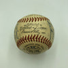 The Finest 1957 Cincinnati Reds Team Signed Baseball JSA COA Frank Robinson