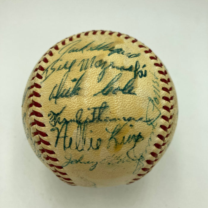 Roberto Clemente 1956 Pittsburgh Pirates Team Signed Baseball PSA DNA COA
