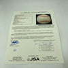 1954 New York Giants World Series Champs Team Signed Baseball Willie Mays JSA
