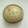 Babe Ruth Ty Cobb Honus Wagner 1939 HOF Inaugural Induction Signed Baseball PSA