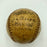Jim Thorpe 1933 Ben Harjo's All-Indian Baseball Club Team Signed Baseball JSA