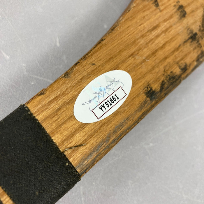 1953 Detroit Red Wings Stanley Cup Team Signed Ted Lindsay Game Used Stick JSA