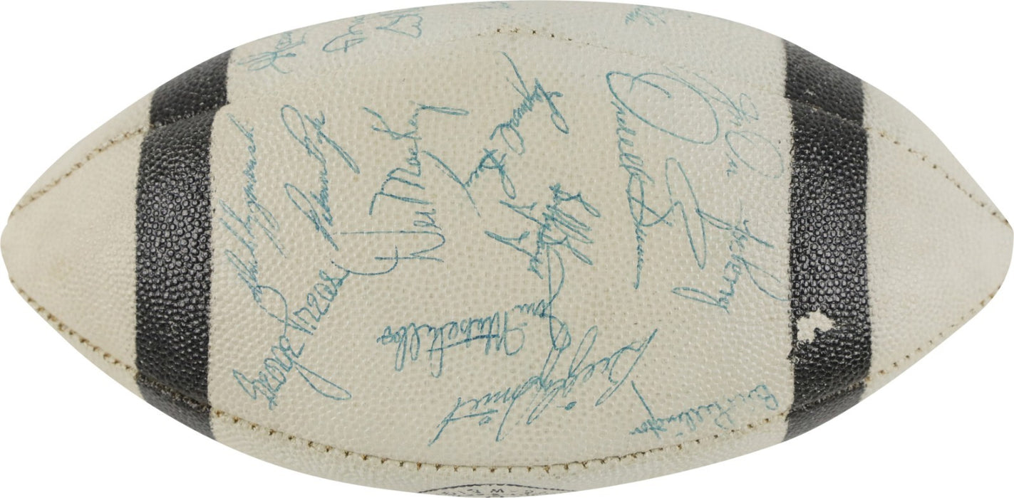 1962 Baltimore Colts Team Signed Spalding Football Johnny Unitas PSA DNA COA