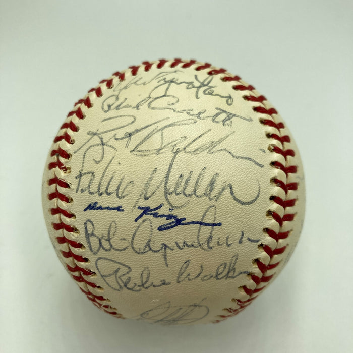 1975 New York Mets Team Signed National League Baseball Tom Seaver JSA COA