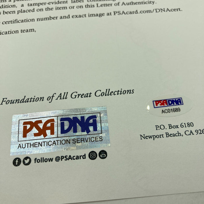 1994 All Star Game National League Team Signed Baseball Barry Bonds PSA DNA COA