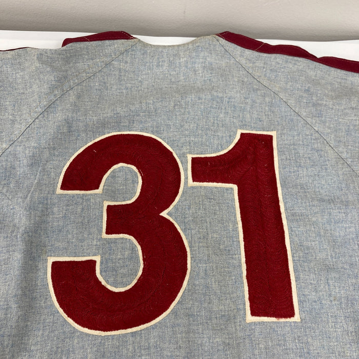 Billy Champion 1970 Game Used Philadelphia Phillies Jersey MEARS A10 The Finest