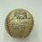 1961 Yankees W.S. Champs Team Signed Baseball Roger Maris Elston Howard JSA COA