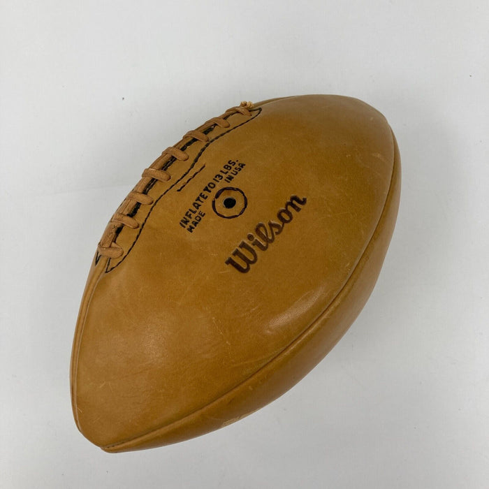 1974 Texas Longhorns Team Signed NCAA Football 25 Signatures Beckett COA