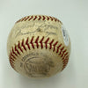Walt Alston Signed 1960's Game Used Official National League Baseball JSA COA