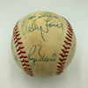 Mickey Mantle Roger Maris & Joe Dimaggio Yankees Legends Signed Baseball JSA COA