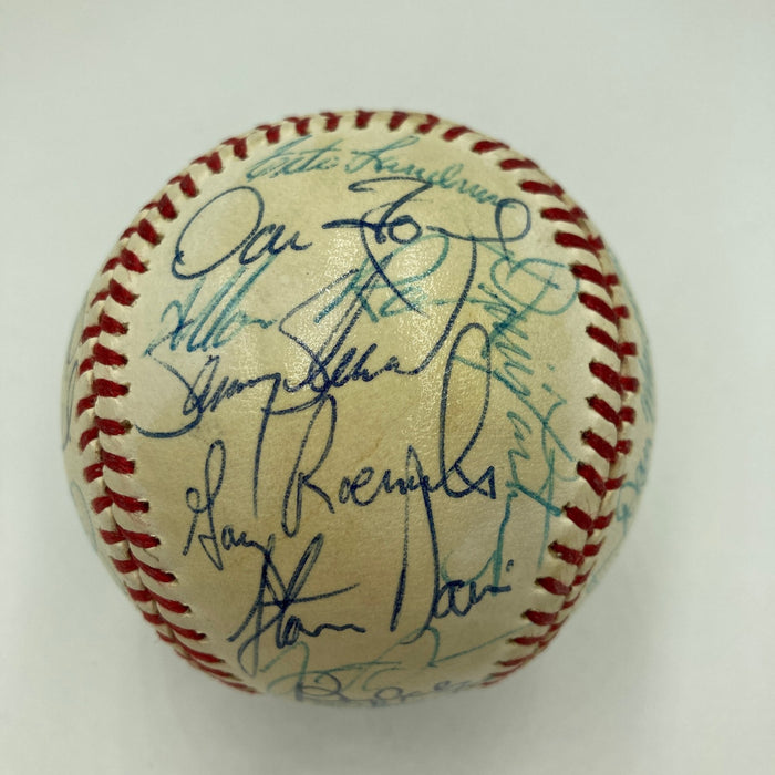 1983 Baltimore Orioles World Series Champs Team Signed Baseball 36 Sigs! JSA COA