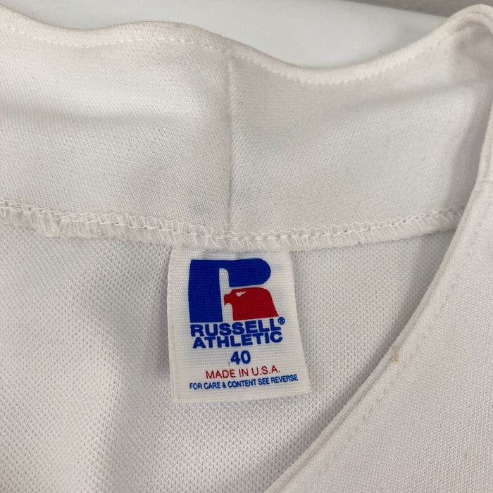 Al Kaline Signed Authentic Detroit Tigers Russell Jersey JSA COA