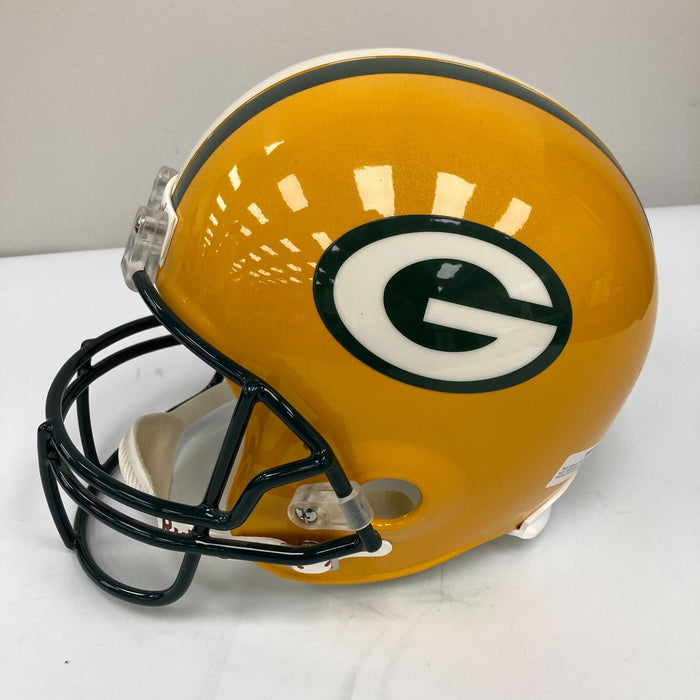 Bart Starr Super Bowl MVP Signed Full Size Green Bay Packers Helmet PSA DNA COA