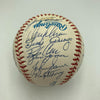 1961 New York Yankees World Series Champs Team Signed Baseball Mickey Mantle JSA