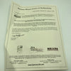 1960 Cleveland Indians Team Signed American League Baseball JSA COA