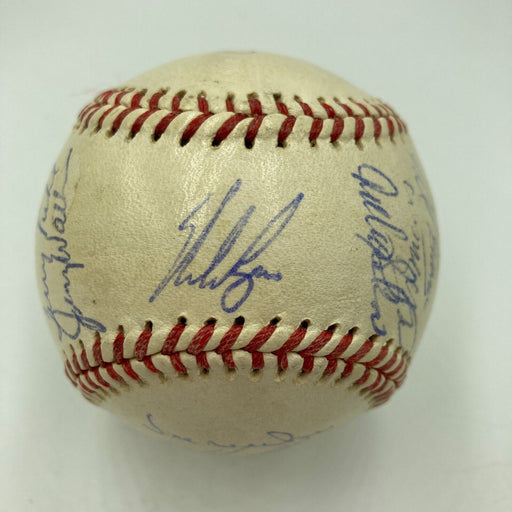 Nolan Ryan 1980's Houston Astros Team Signed Baseball