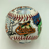Cal Ripken Jr. Signed Charles Fazzino Hand Painted Pop Art Baseball Steiner COA