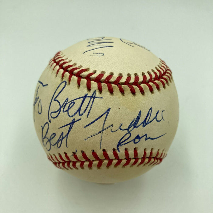 Catskills on Broadway Cast Multi Signed American League Baseball Celebrity