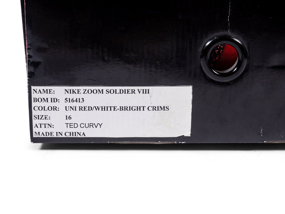 Lebron James Signed 2014 Game Issued Nike Zoom Soldier Sneakers Shoes UDA COA