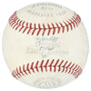 George Sisler Goose Goslin Heinie Zimmerman Zack Wheat Signed Baseball Beckett