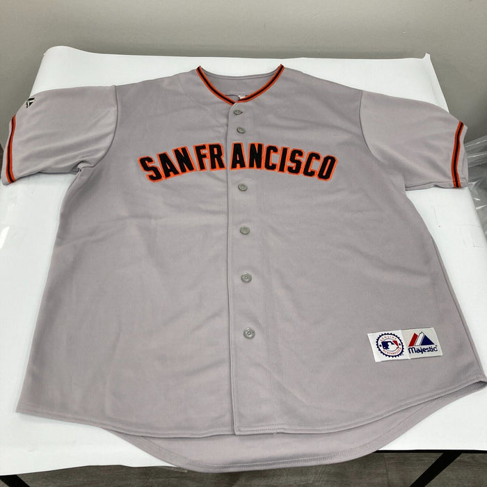 Willie Mays Signed Authentic Majestic San Francisco Giants Jersey JSA