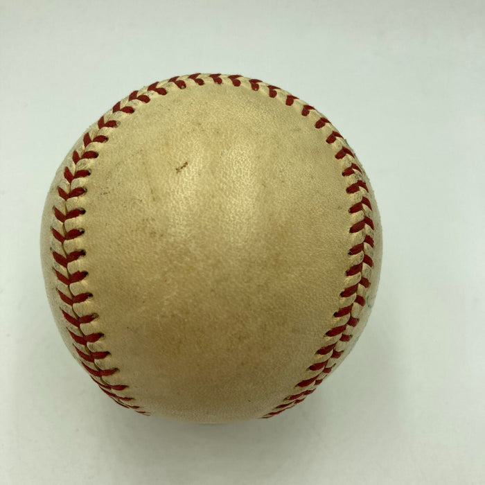 Beautiful Ty Cobb Single Signed Official American League Baseball PSA DNA COA