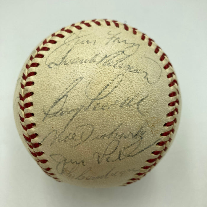 1970 Baltimore Orioles World Series Champs Team Signed AL Baseball JSA COA