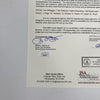 1949 All Star Team Signed Baseball Joe Dimaggio Ted Williams JSA & Beckett COA
