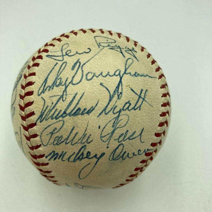 Stunning 1942 Brooklyn Dodgers Team Official National League Baseball JSA COA