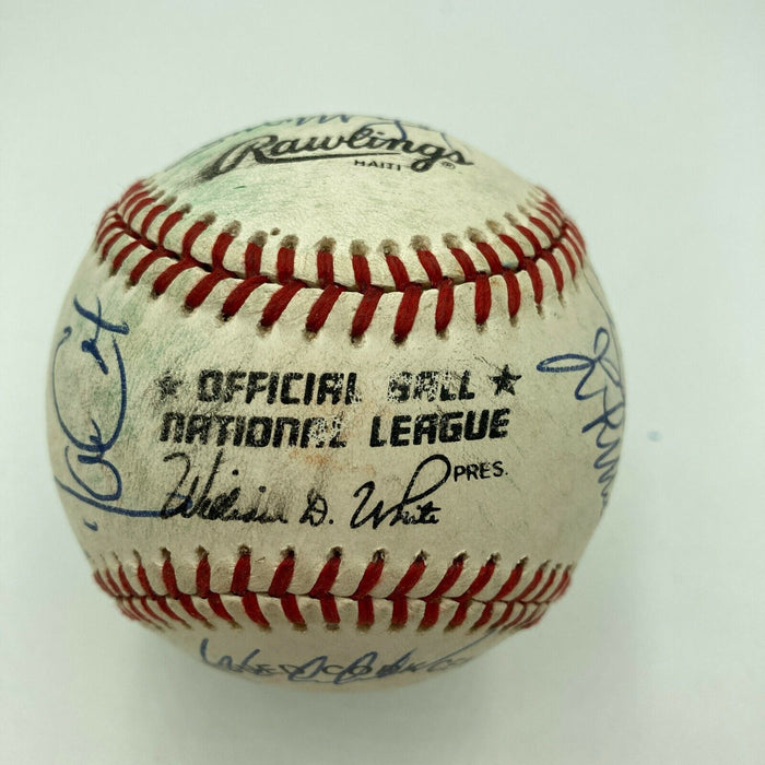 1990 Philadelphia Phillies Team Signed Official National League Baseball