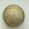 Eddie Collins Red Faber 1929 A's World Series Champs Signed Baseball JSA COA