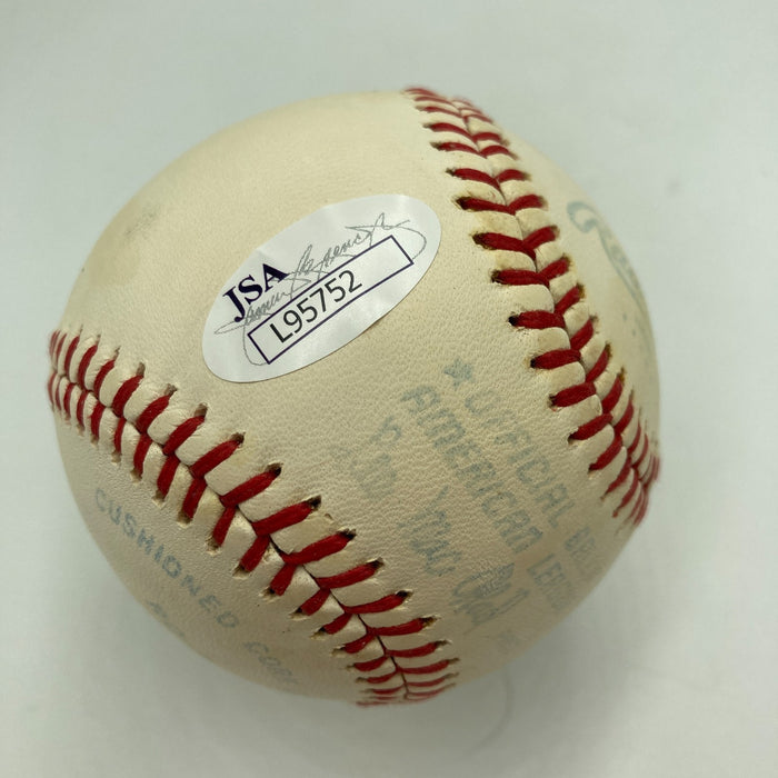 Don Sutton Brewers Clinching Game October 3, 1982 Signed Game Used Baseball JSA
