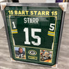 Bart Starr "Super Bowl I & II MVP" Signed Green Bay Packers Jersey JSA COA
