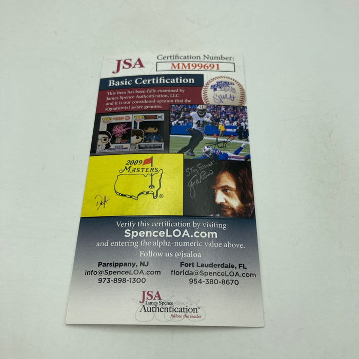 John Sterling "I Called Every Game Jeter & Rivera Played" Signed Baseball JSA
