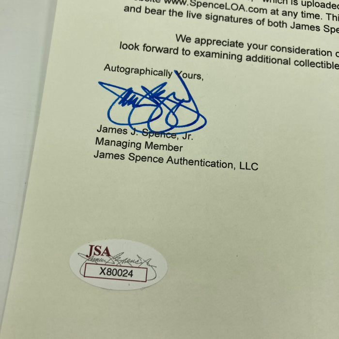 Red Ruffing Single Signed American League Baseball RARE JSA COA