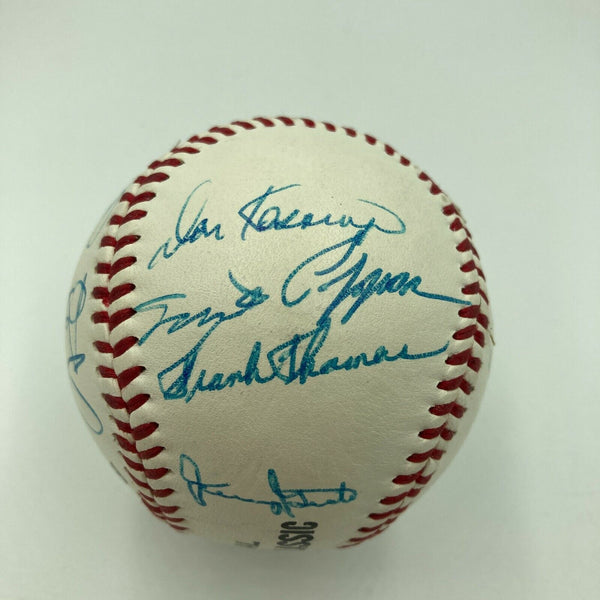 Robin Roberts Bill Mazeroski Old Timers Day Multi Signed Baseball