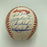 1986 New York Mets World Series Champs Team Signed W.S. Baseball JSA COA