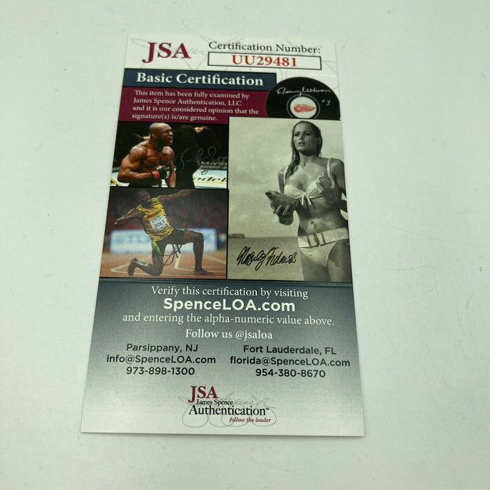 Andy Pettitte Signed Heavily Inscribed STAT MLB Baseball 11/24 JSA COA