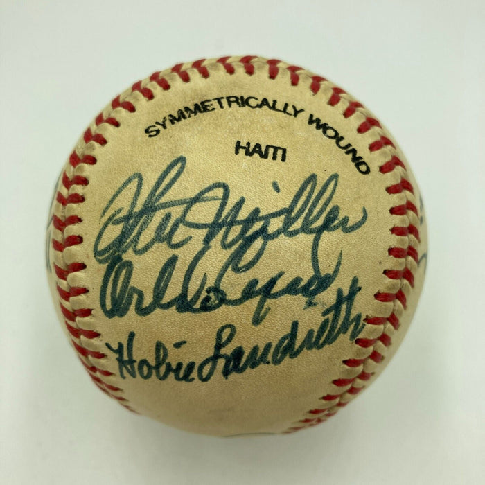 Willie Mays Willie Mccovey San Francisco Giants Legends Signed Baseball Beckett