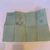 Historic George Kelly 1922 Signed Original US Passport Tour Of Japan JSA COA HOF